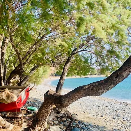 בית נופש Cycladic House 2 & Garden - Beautiful View - Near The Sea