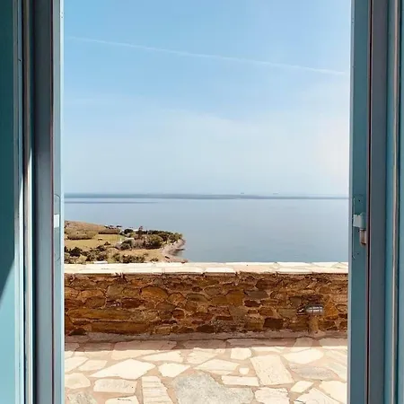 Cycladic House 2 & Garden - Beautiful View - Near The Sea * Lichnaftia