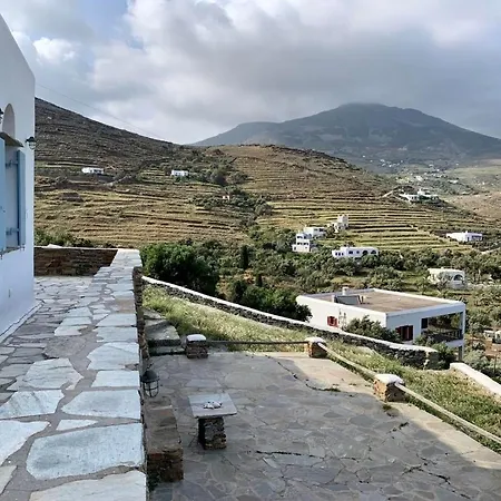 Cycladic House 2 & Garden - Beautiful View - Near The Sea Lichnaftia
